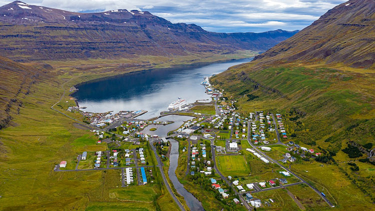 Seydisfjördur aerial